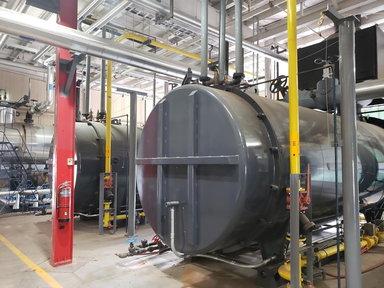 Sanitary stainless process skid built by Carolina Piping & Rigging