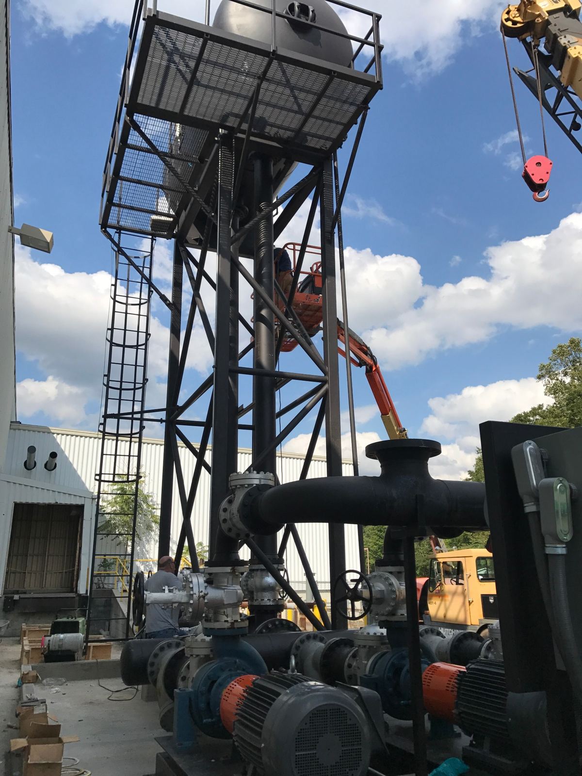 Structural steel and piping